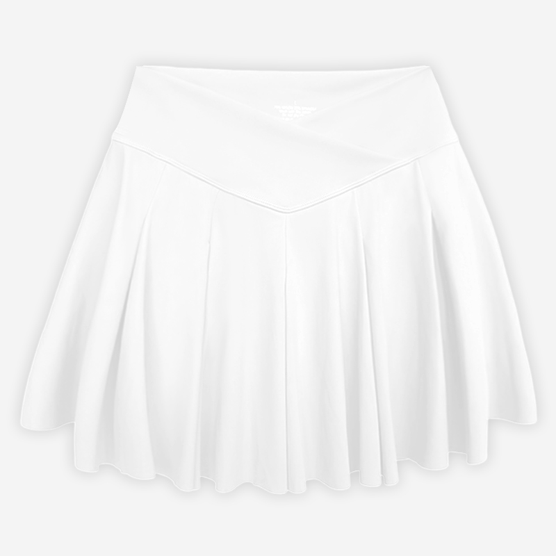 Спортивная теннисная юбка с боковым карманом для телефона для женщин Спортивная теннисная юбка с боковым карманом для телефона для женщин